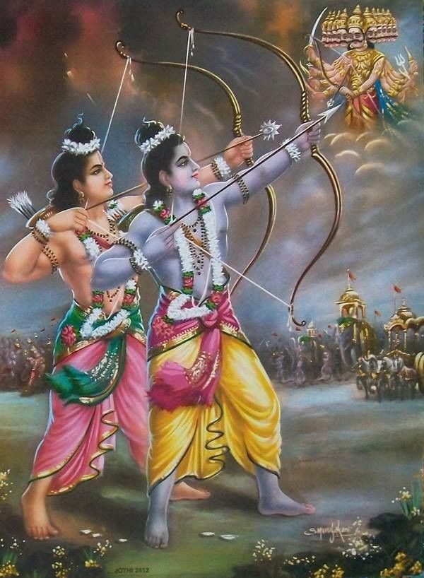 The Final Battle between Sri Ram and Sri Ravana